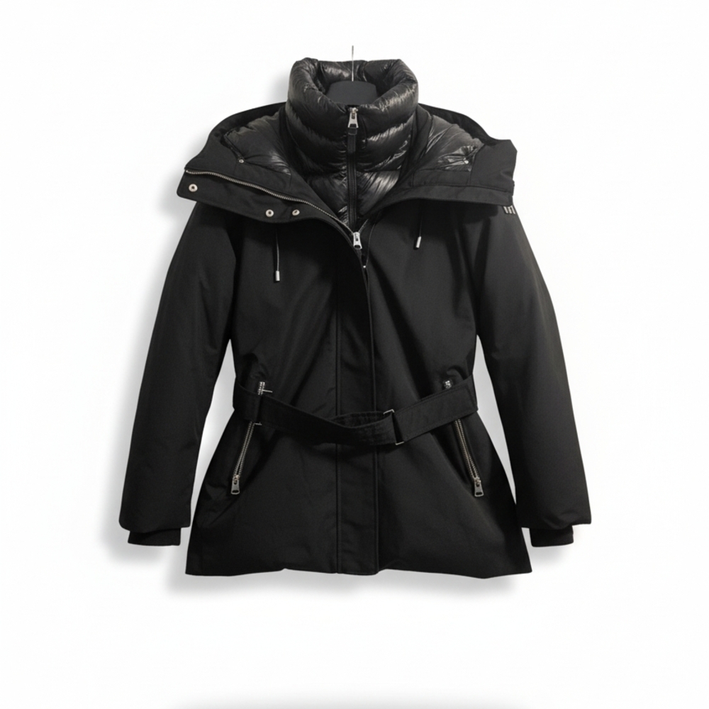 Women's Black Puffer Jacket